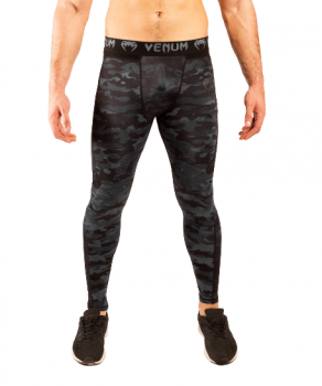 Venum Spats Kompressionshose Defender Dark Camo